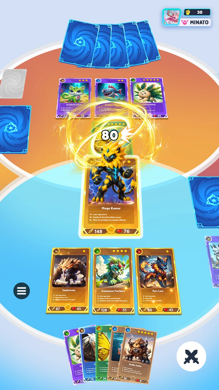 Pokellector Card Battle screenshot