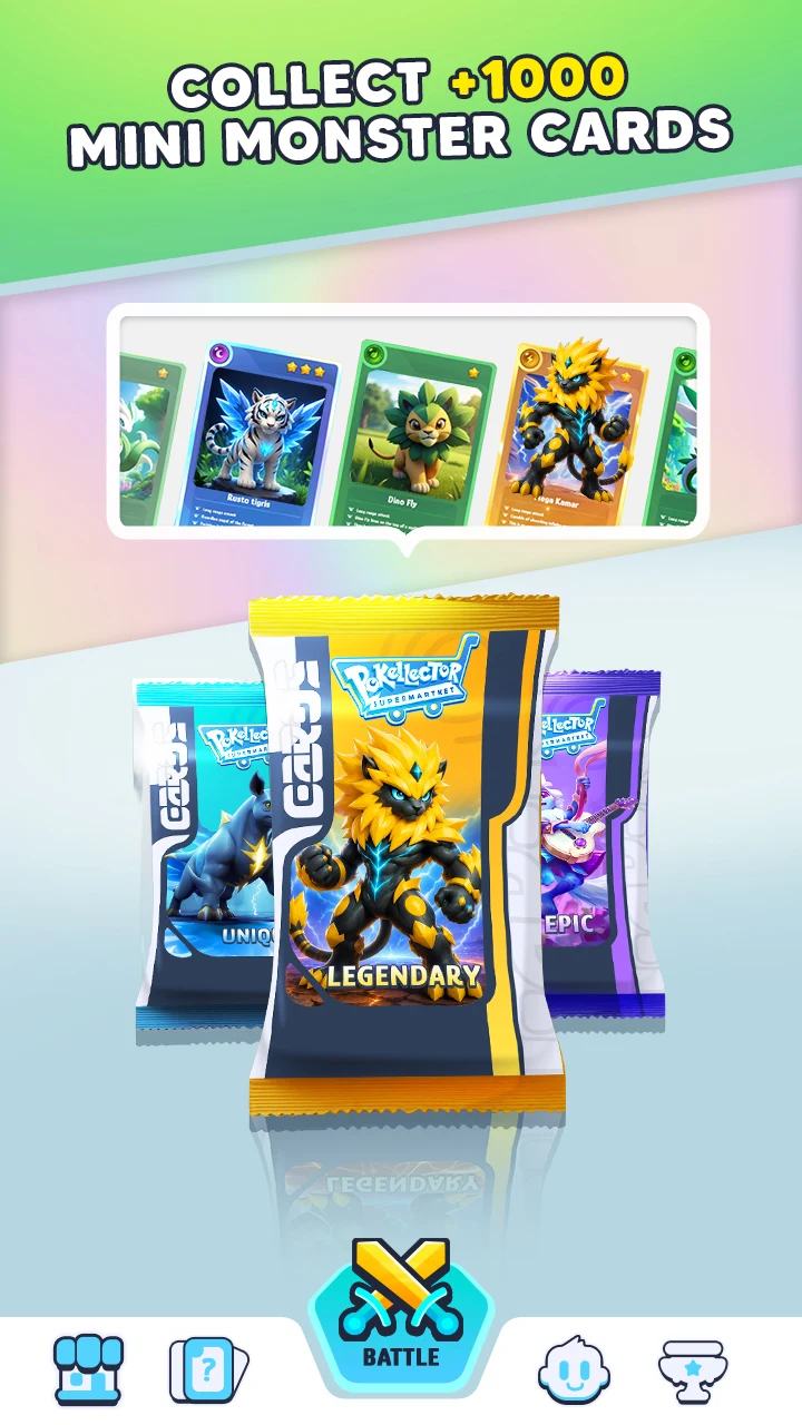 Pokellector Card Battle screenshot