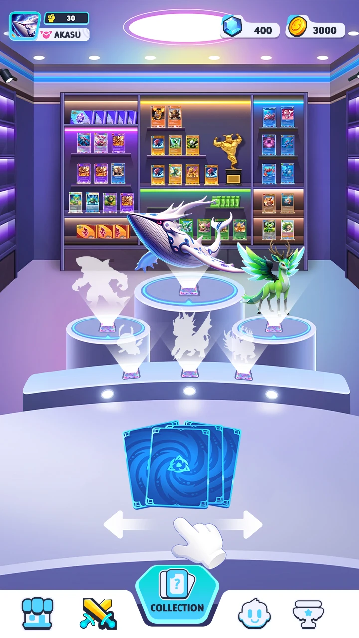 Pokellector Card Battle screenshot